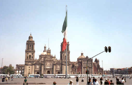 Mexico City - Plaza de la Constitución (Zócalo)
