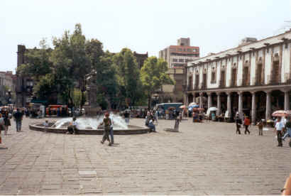 Mexico City - Plaza Santa Domingo